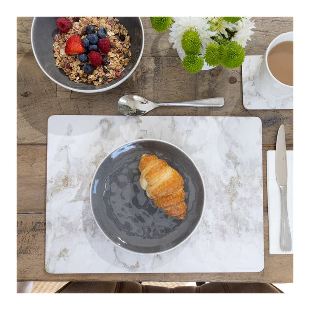Podkładki korkowe Szary Marmur Kitchen Craft – duże, pod talerze, 4 szt. – zdjęcie 4