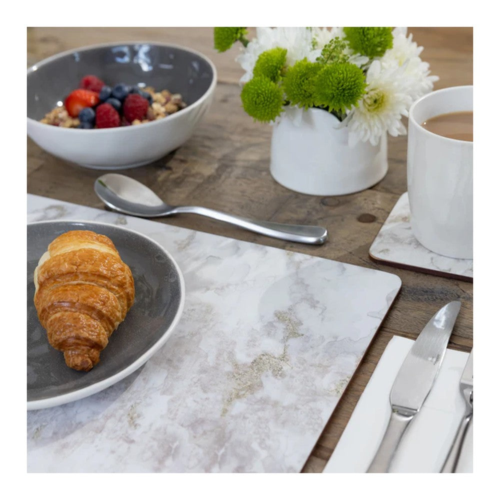 Podkładki korkowe Szary Marmur Kitchen Craft – duże, pod talerze, 4 szt. – zdjęcie 7