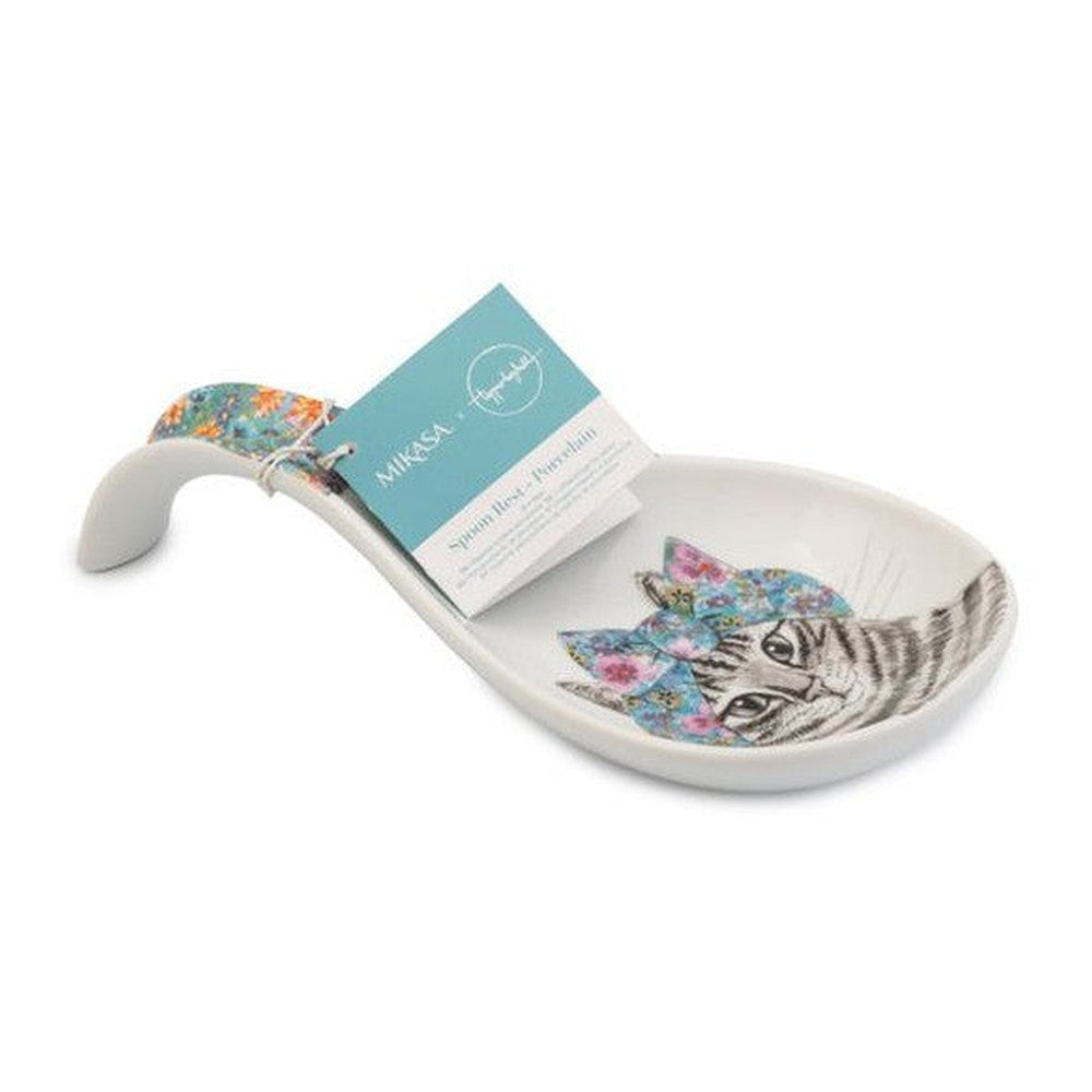 Podstawka pod łyżkę Kot Tipperleyhill Mikasa – porcelanowa – zdjęcie 3