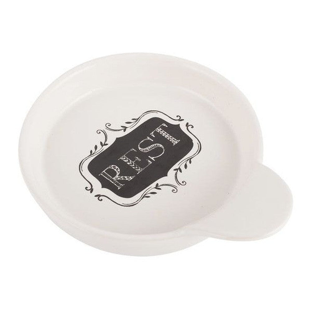 Podstawki pod łyżkę Stir It Up Kitchen Craft – białe, zestaw 4 szt.