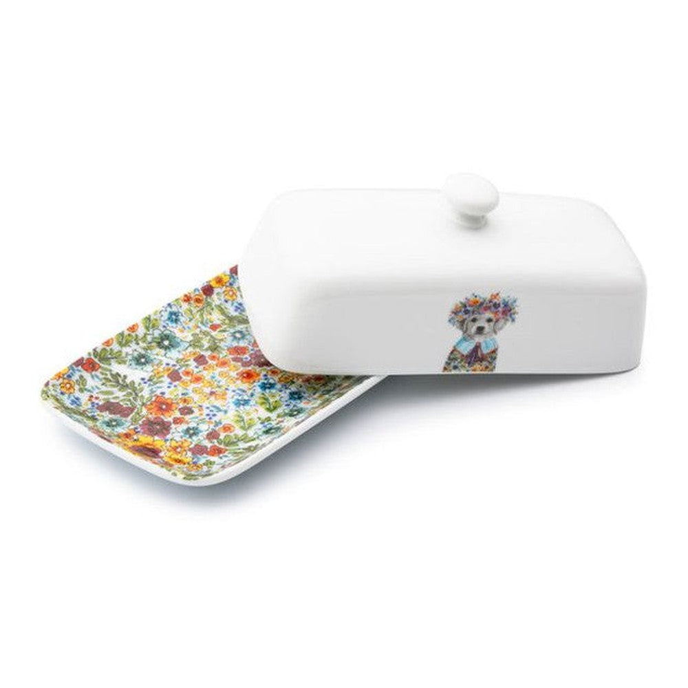 Pojemnik na masło Szczeniak Tipperleyhill Mikasa – porcelanowy, 200 g – zdjęcie 3