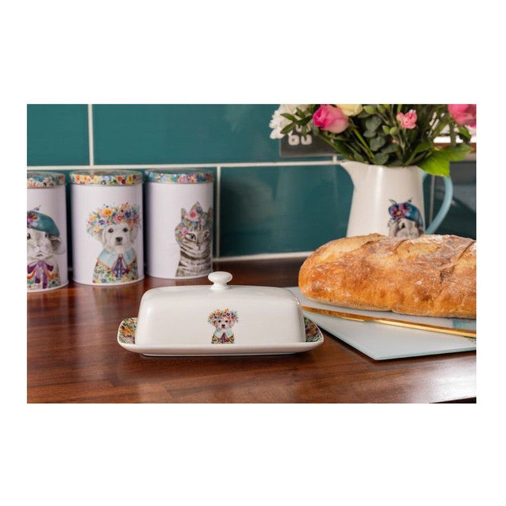 Pojemnik na masło Szczeniak Tipperleyhill Mikasa – porcelanowy, 200 g – zdjęcie 5