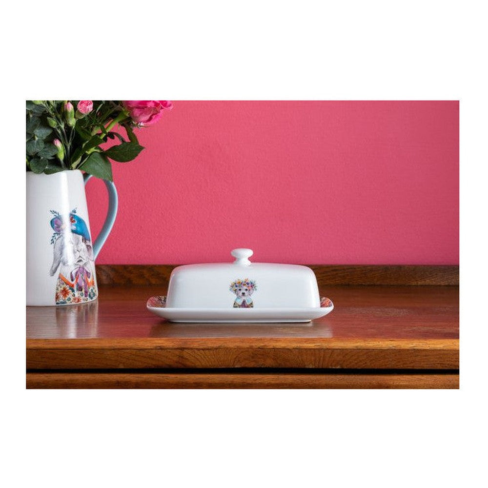 Pojemnik na masło Szczeniak Tipperleyhill Mikasa – porcelanowy, 200 g – zdjęcie 6