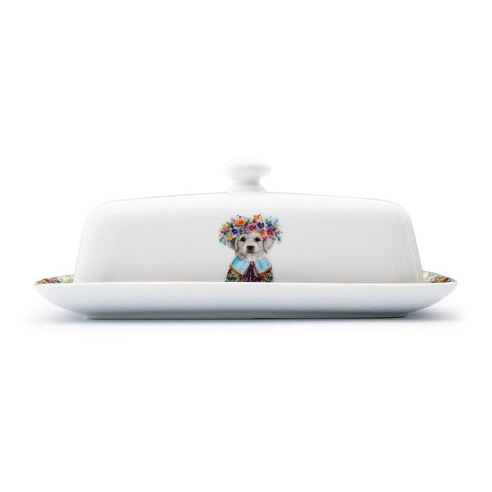 Pojemnik na masło Szczeniak Tipperleyhill Mikasa – porcelanowy, 200 g