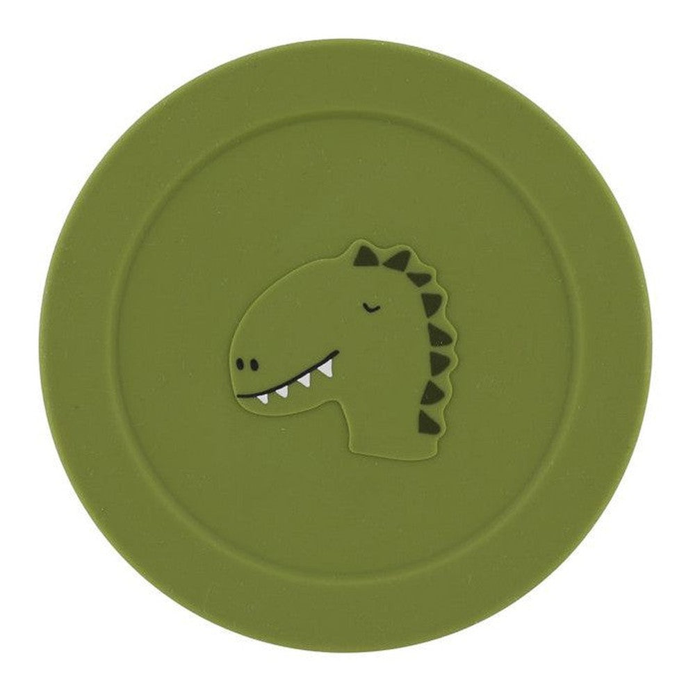 Pojemnik silikonowy z pokrywką na przekąski Dinozaur Trixie – 10,5 × 10,5 × 5,5 cm – zdjęcie 3
