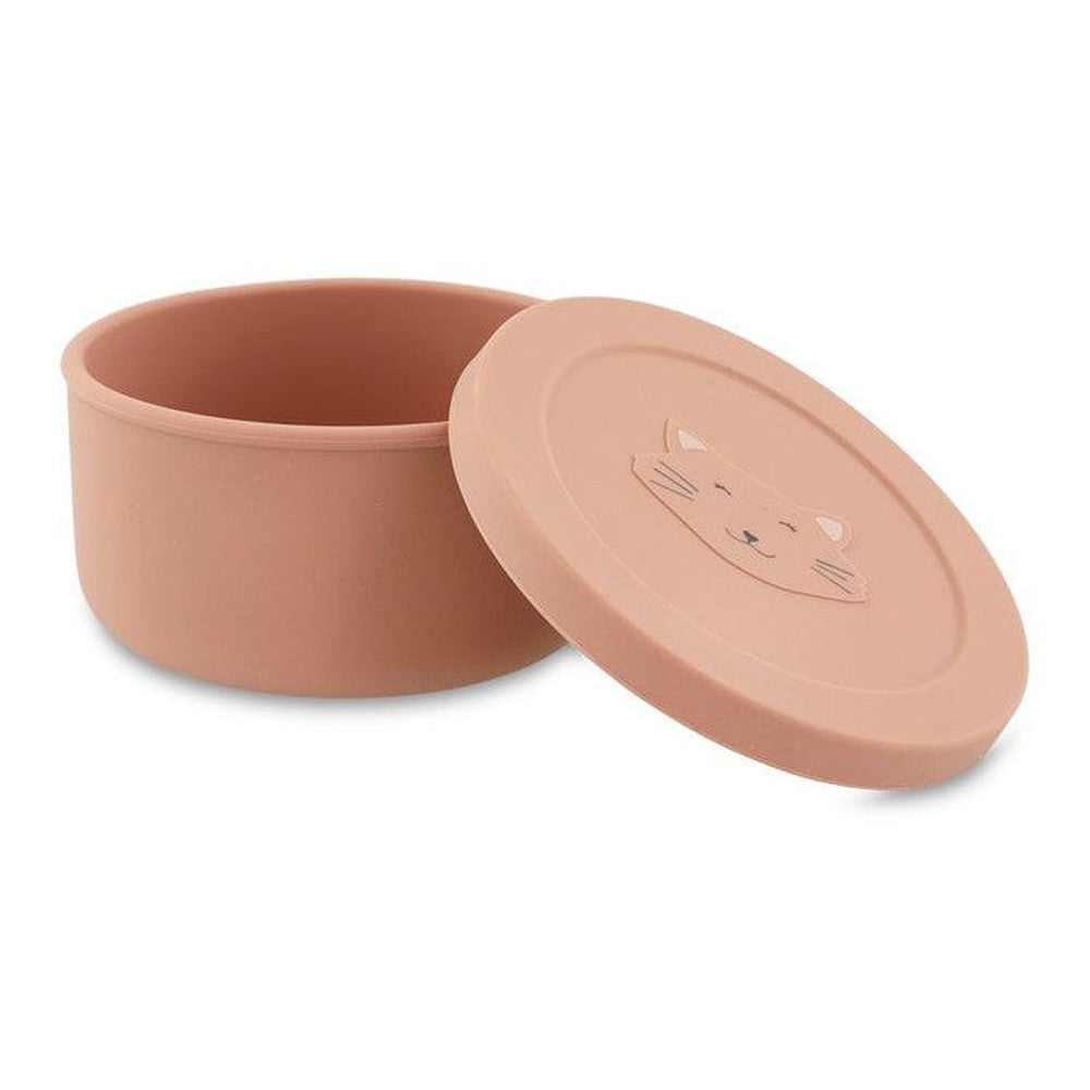 Pojemnik silikonowy z pokrywką na przekąski Kot Trixie – 10,5 × 10,5 × 5,5 cm – zdjęcie 2
