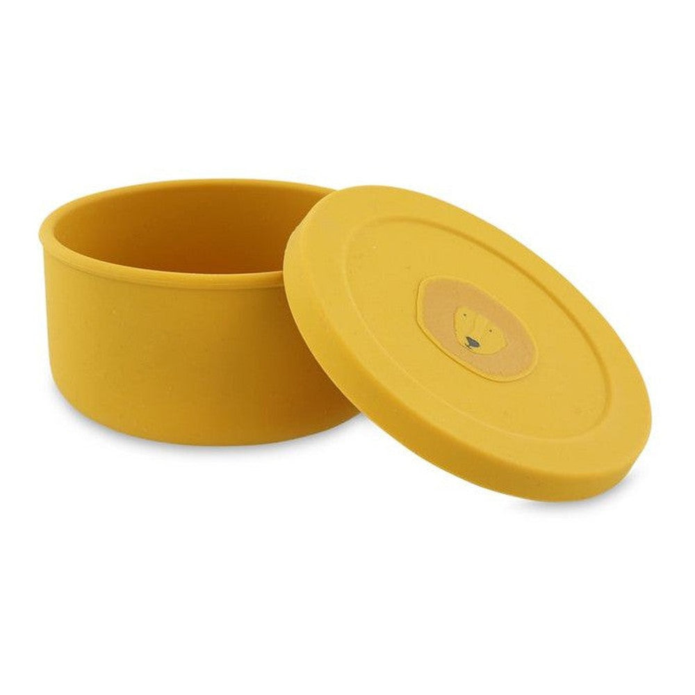 Pojemnik silikonowy z pokrywką na przekąski Lew Trixie – 10,5 × 10,5 × 5,5 cm – zdjęcie 2