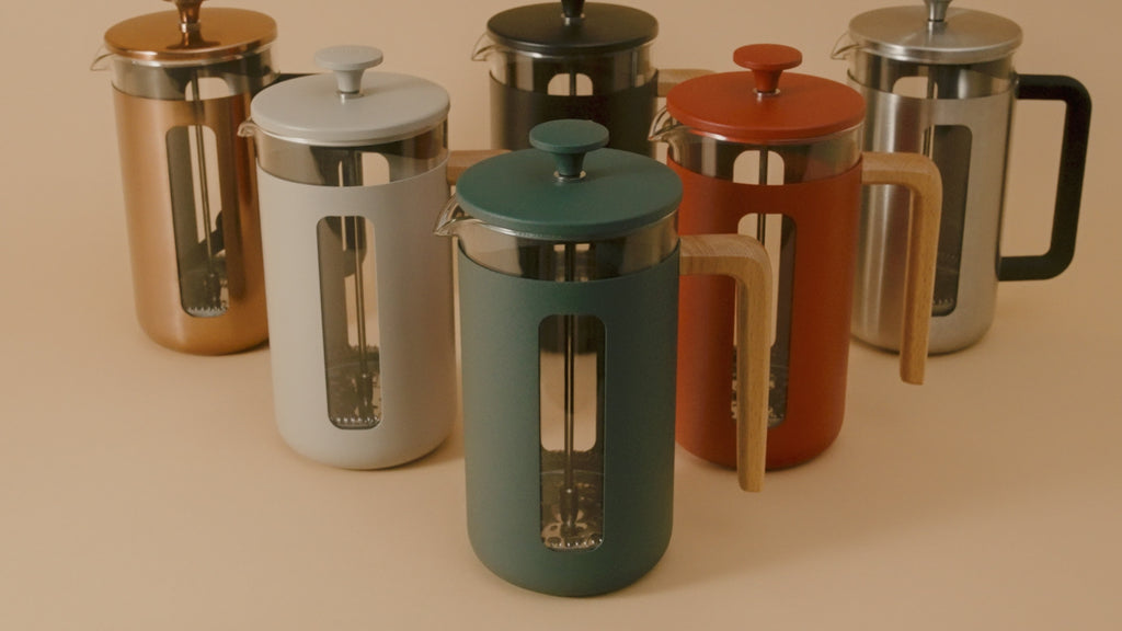 Zaparzacz do kawy French Press Pisa La Cafetière – srebrny, 1 l – wideo