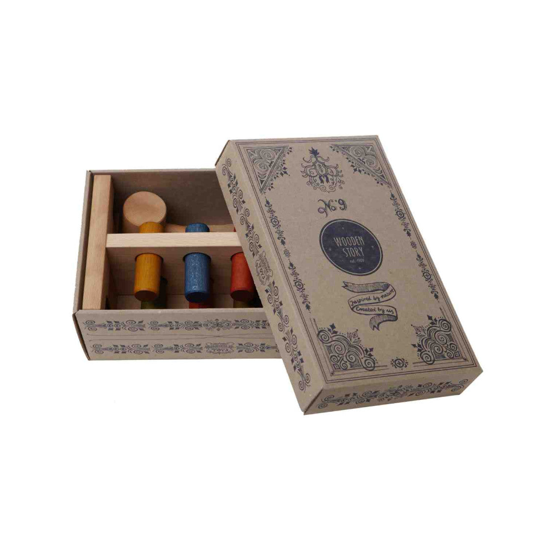 Przebijak Kolorowy Wooden Story – zdjęcie 2