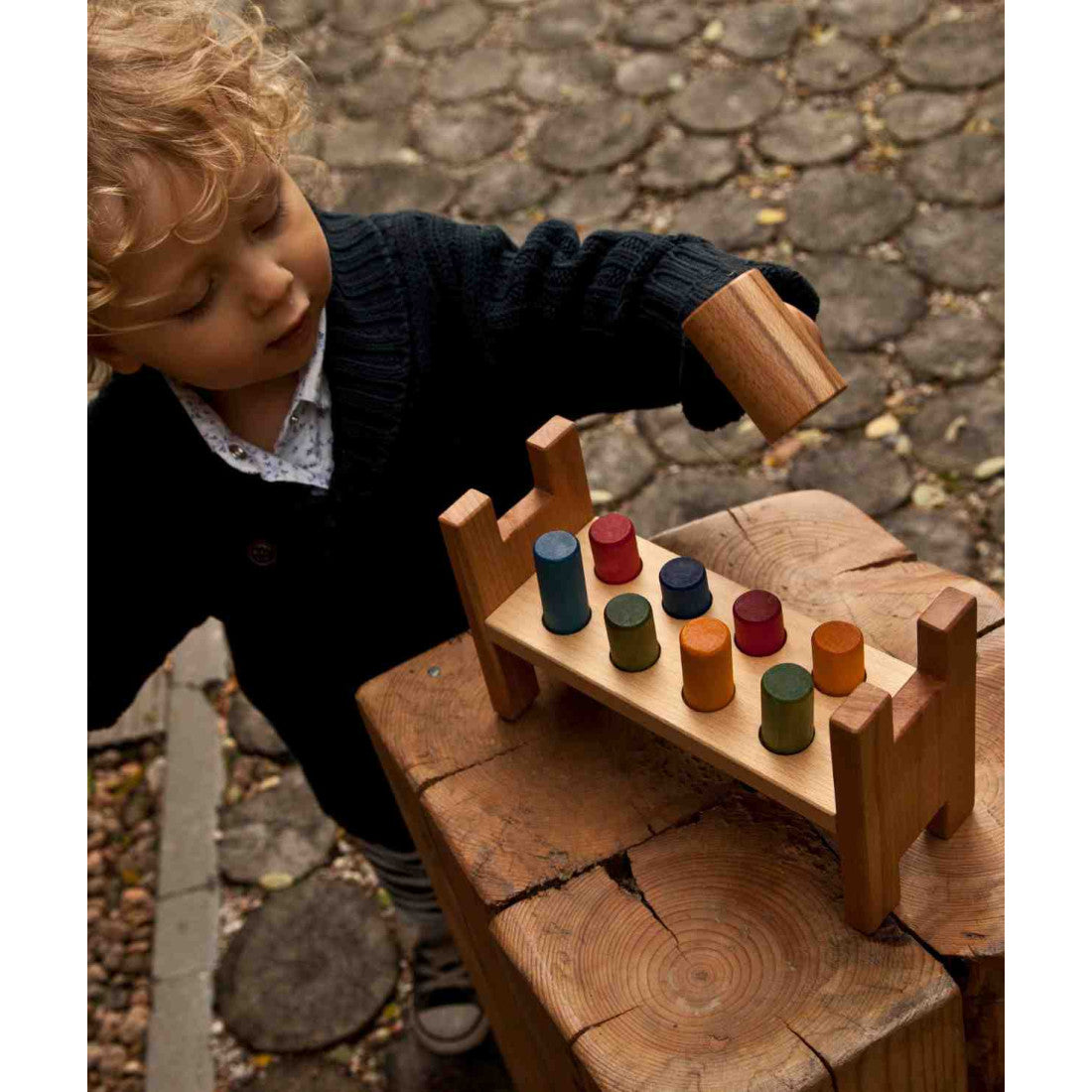 Przebijak Kolorowy Wooden Story – zdjęcie 3