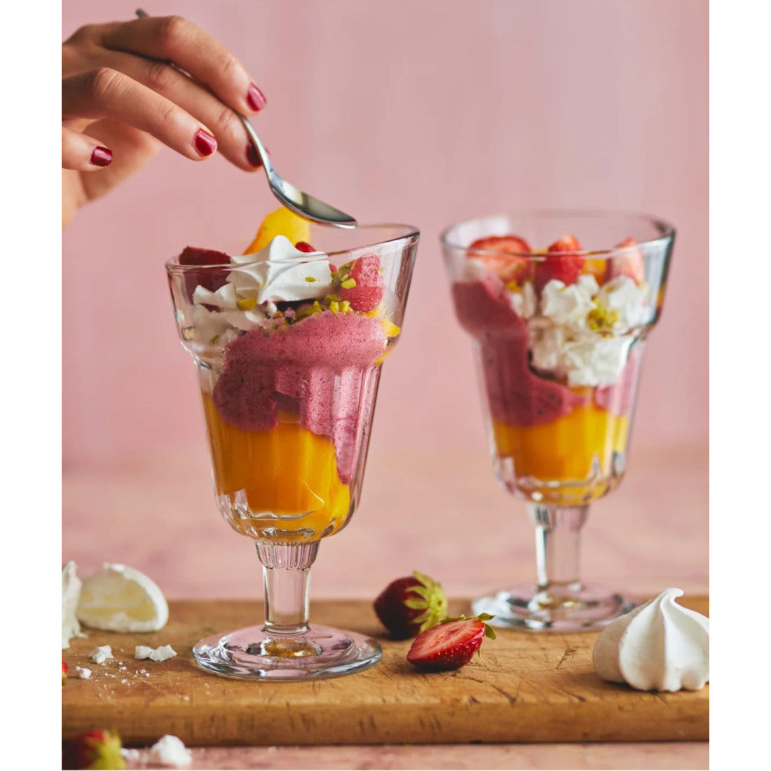 Pucharek deserowy Charlotte La Rochère – transparentny 370 ml – zdjęcie 3