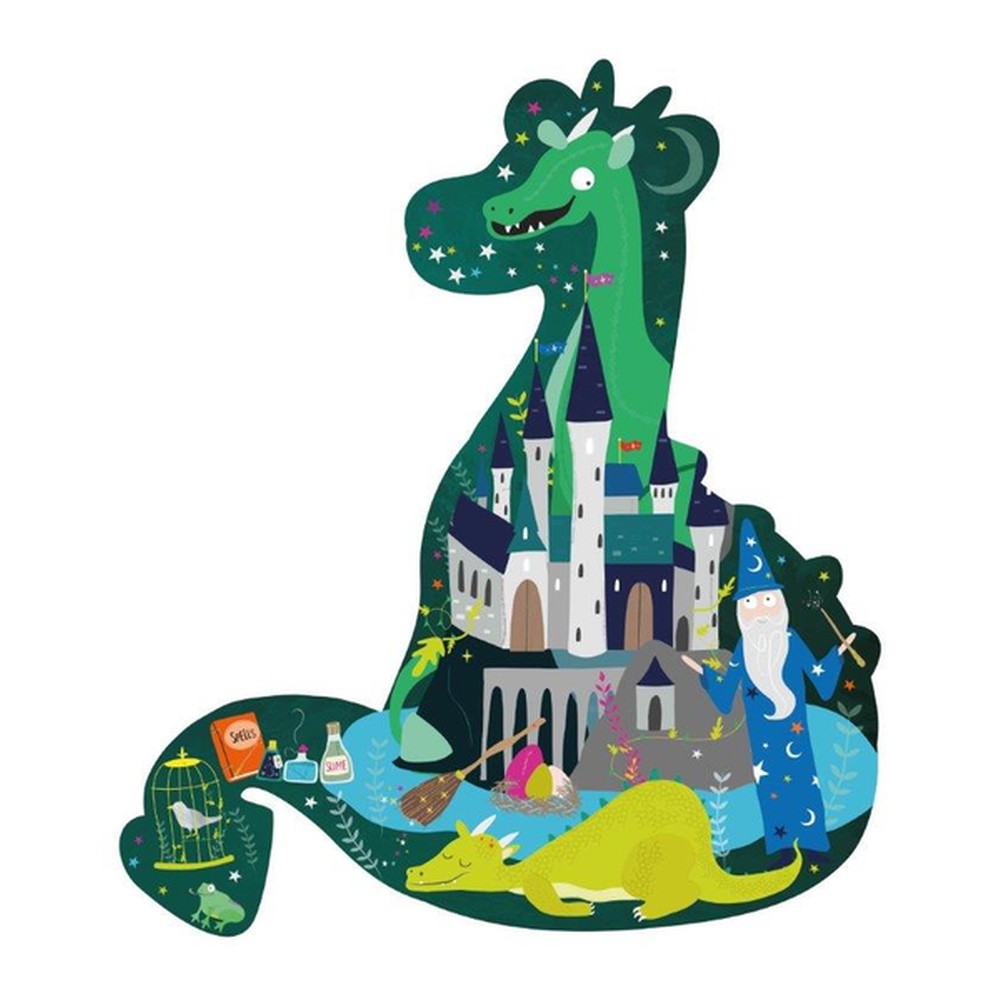 Puzzle Czarodziejski Zamek Floss & Rock – 20 elementów – zdjęcie 2