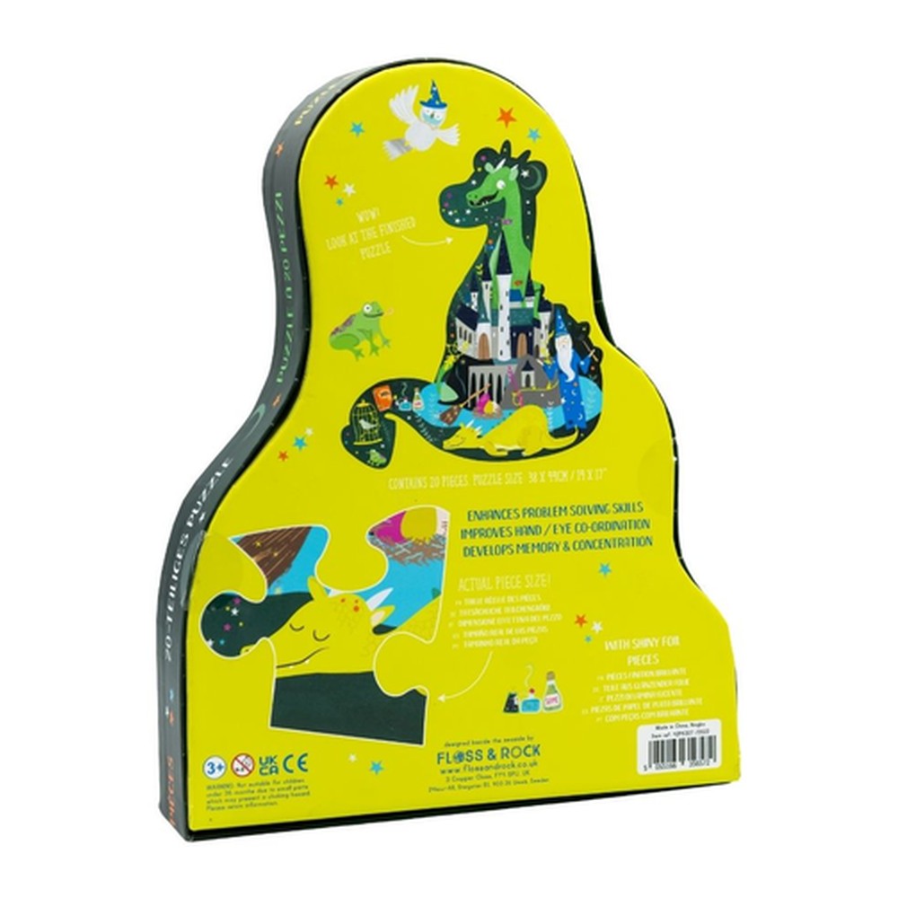 Puzzle Czarodziejski Zamek Floss & Rock – 20 elementów – zdjęcie 4