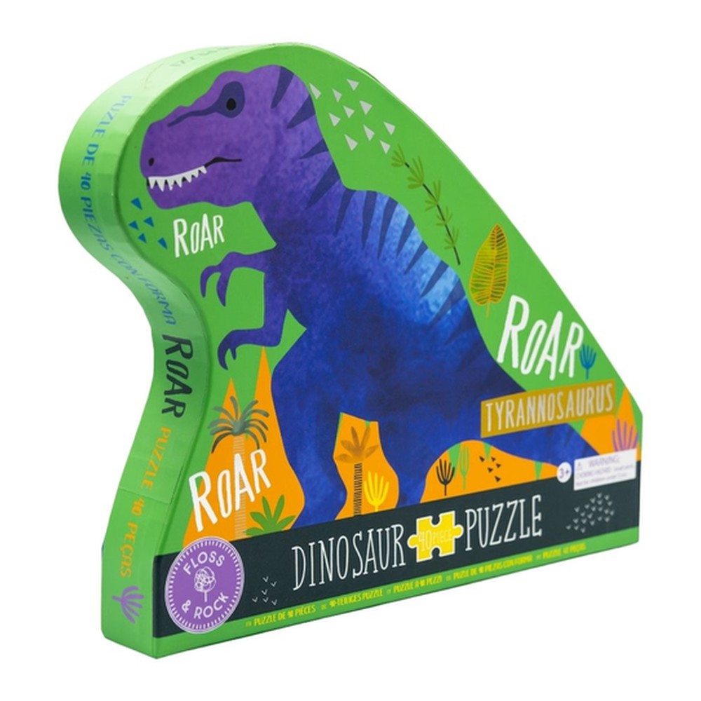 Puzzle Dinozaury Floss & Rock – 40 elementów