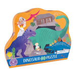 Puzzle Dinozaury Floss & Rock – 80 elementów w kształcie dinozaura