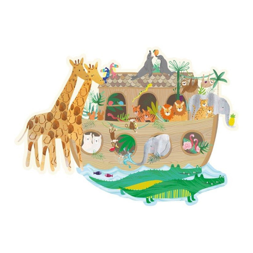 Puzzle Dżungla Floss & Rock – 100 elementów z arką – zdjęcie 2