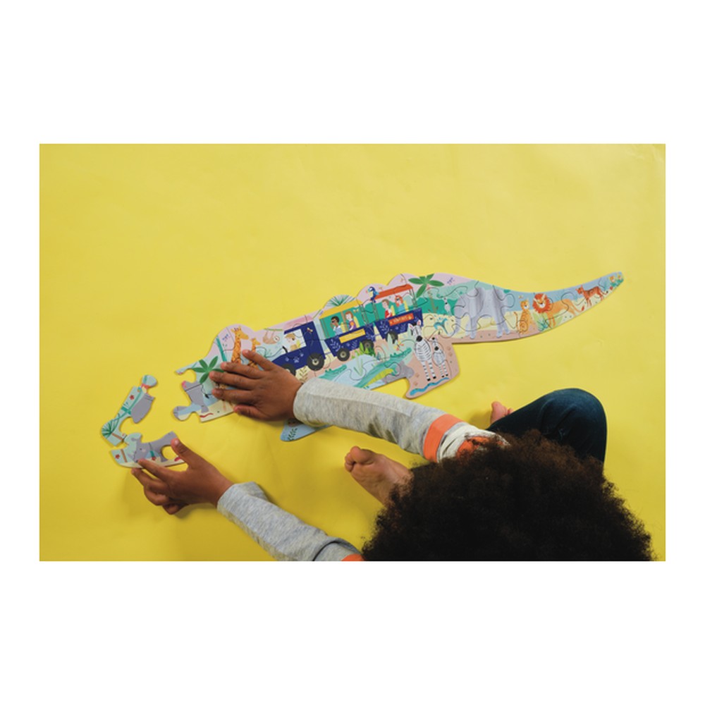 Puzzle Dżungla Floss & Rock – 20 dużych elementów – zdjęcie 3