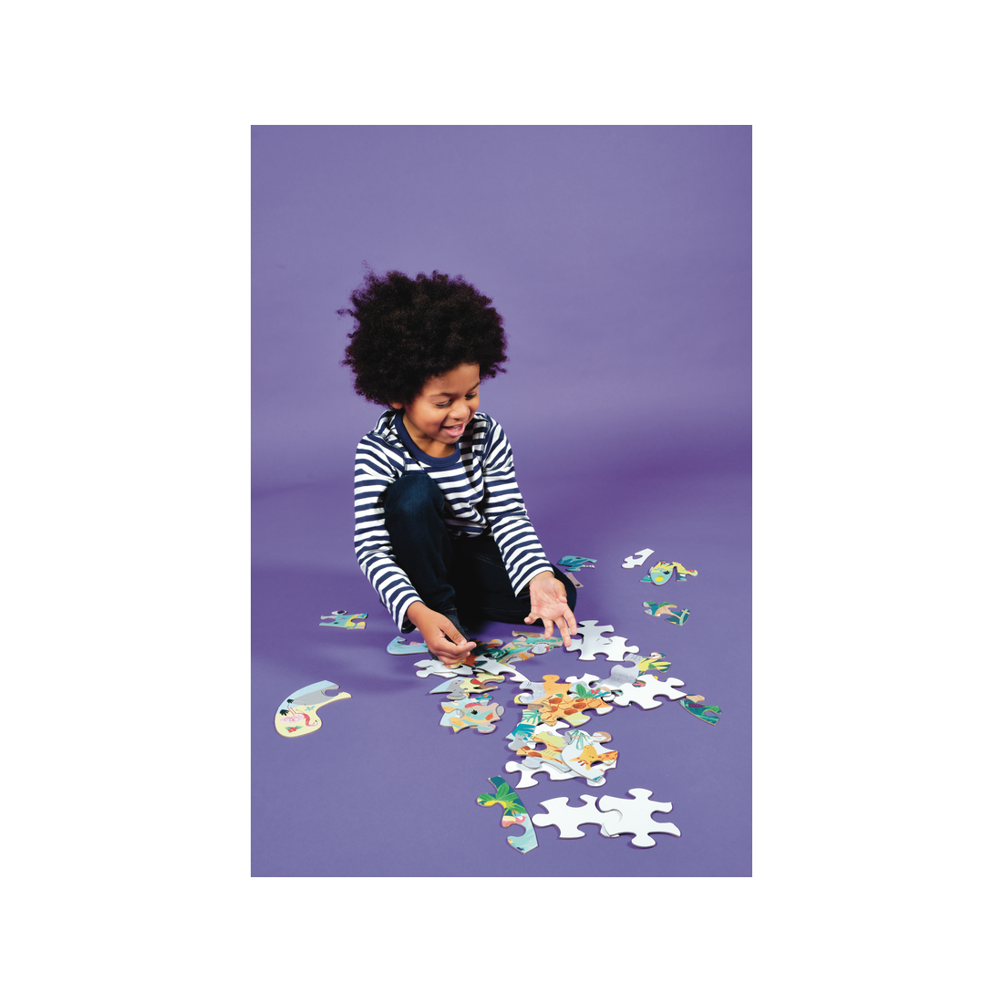 Puzzle Dżungla Floss & Rock – 20 dużych elementów – zdjęcie 4
