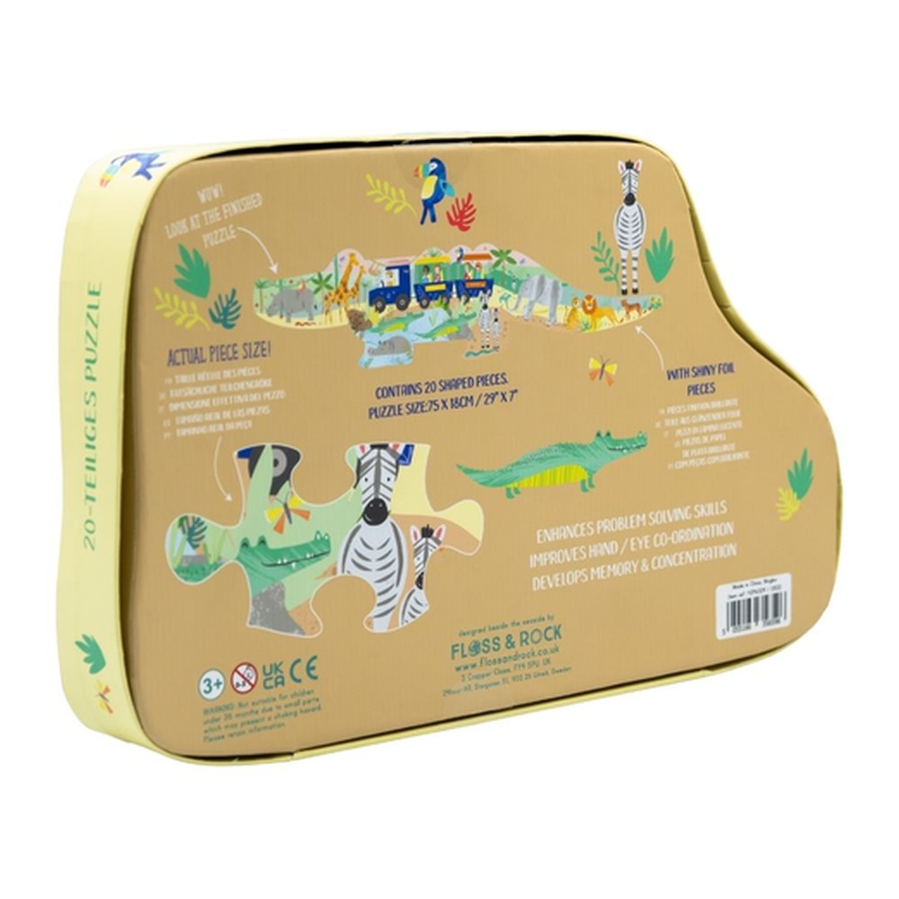 Puzzle Dżungla Floss & Rock – 20 dużych elementów – zdjęcie 5