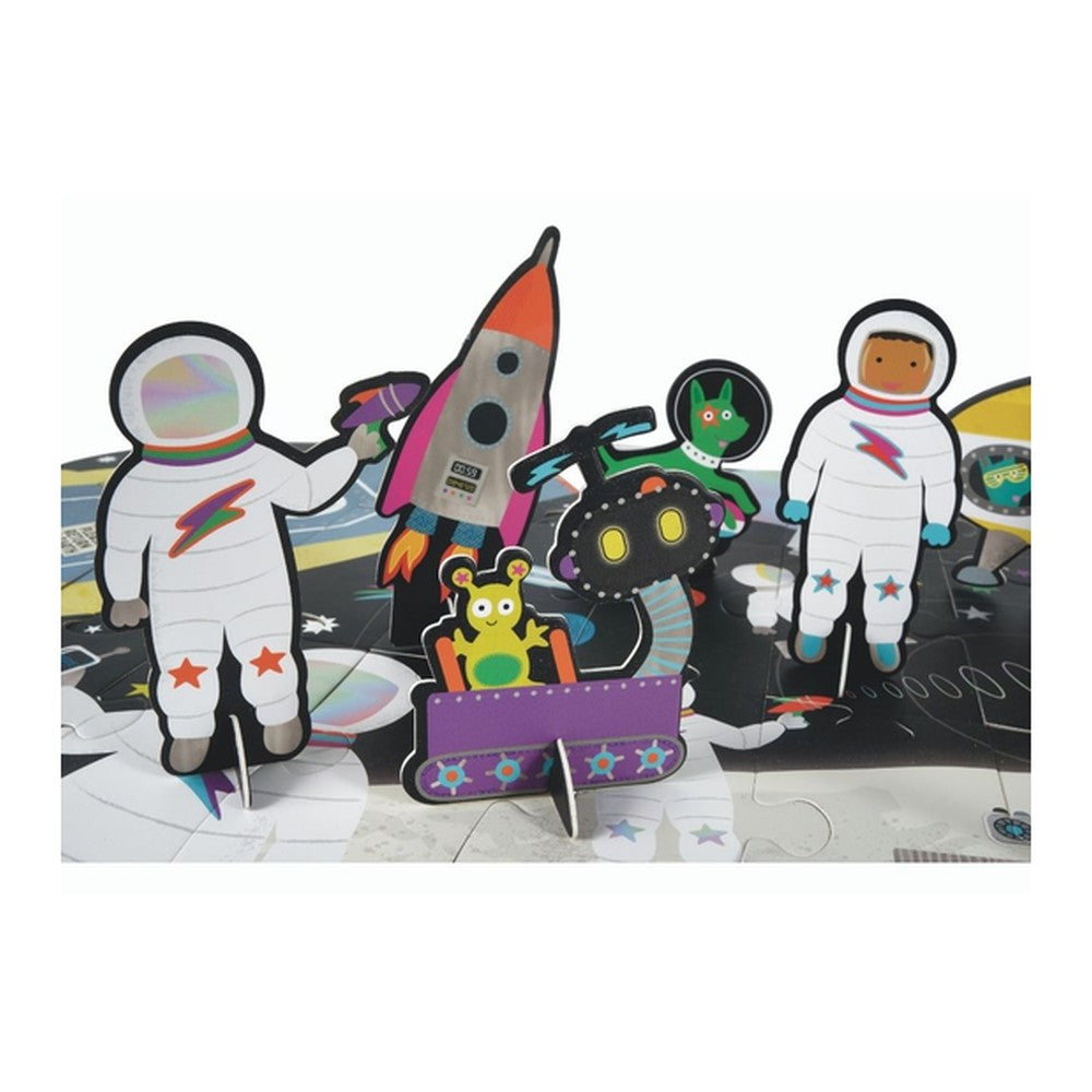 Puzzle Kosmos Floss & Rock – 60 elementów z 16 figurkami – zdjęcie 2