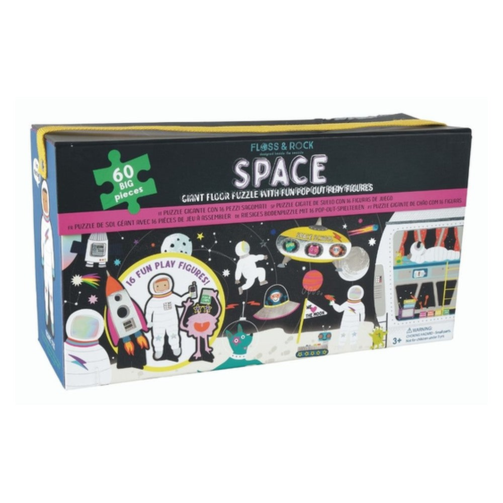 Puzzle Kosmos Floss & Rock – 60 elementów z 16 figurkami