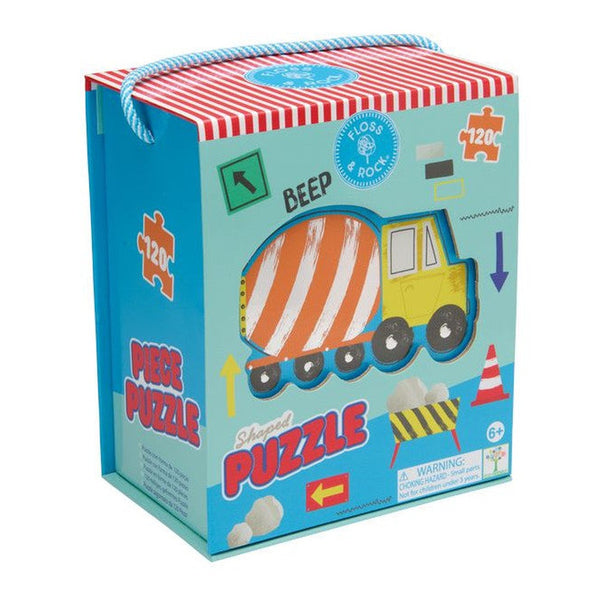 Puzzle Na Budowie Floss & Rock – 120 elementów