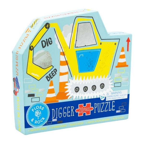 Puzzle Na Budowie Floss & Rock – 20 elementów