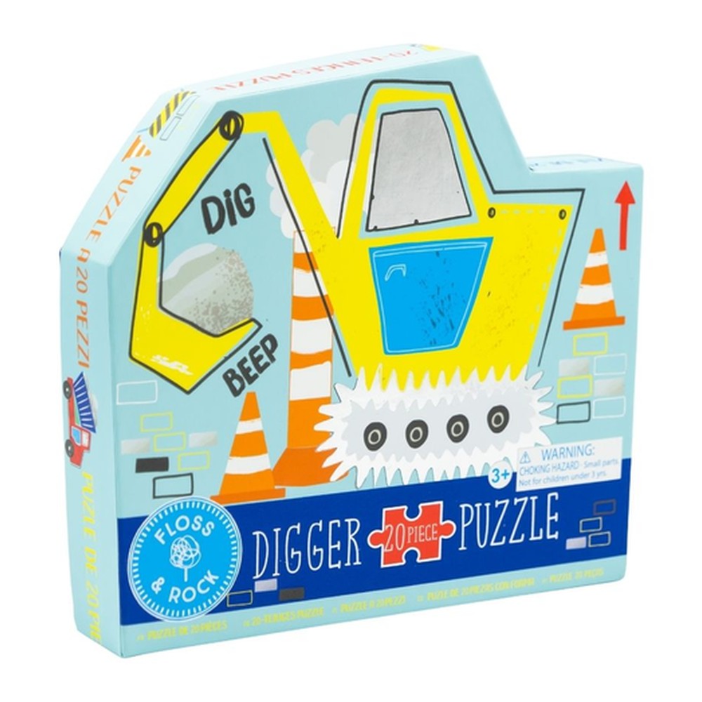 Puzzle Na Budowie Floss & Rock – 20 elementów