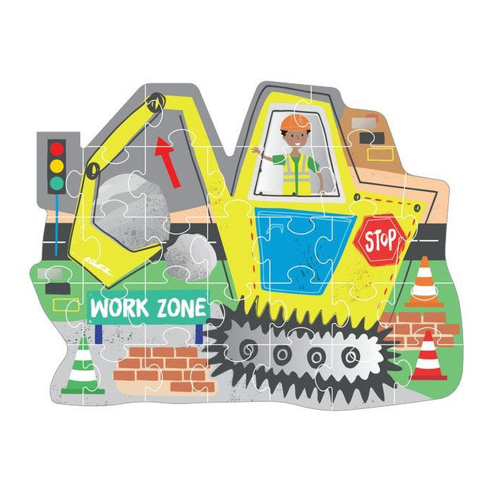 Puzzle Na budowie Floss & Rock – 30 elementów – zdjęcie 2