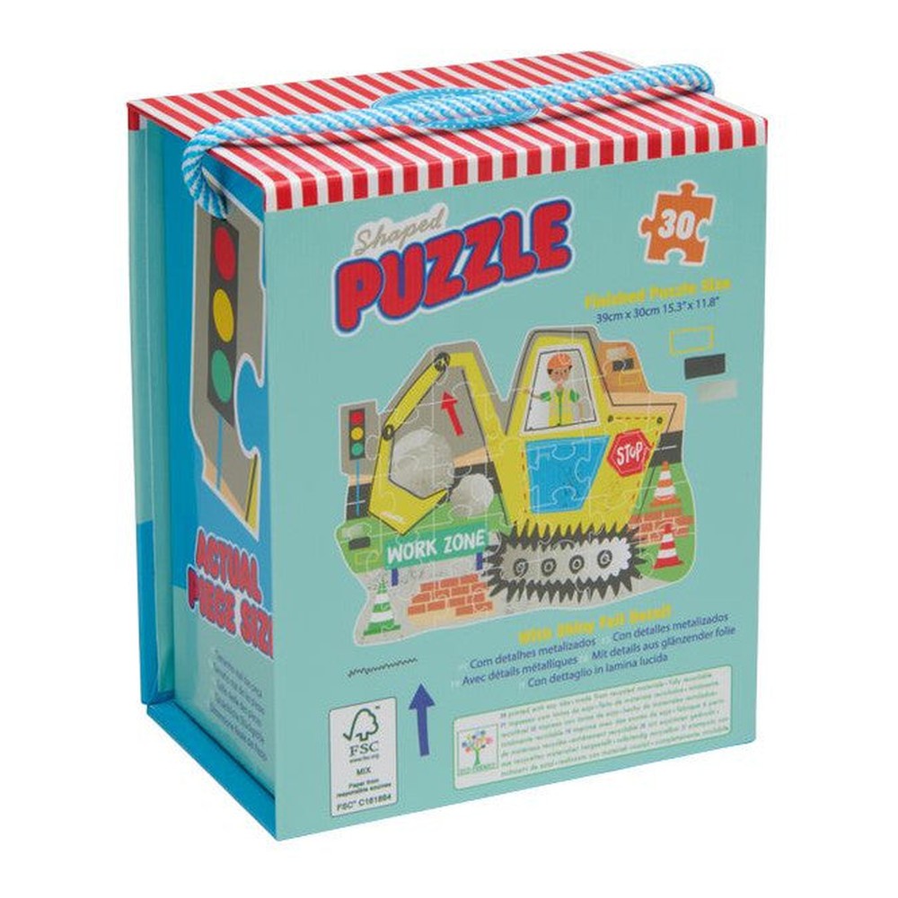 Puzzle Na budowie Floss & Rock – 30 elementów – zdjęcie 3