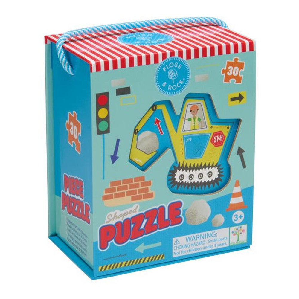 Puzzle Na budowie Floss & Rock – 30 elementów