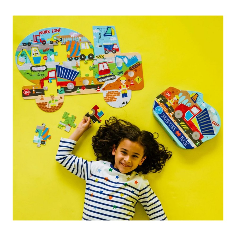Puzzle Na Budowie Floss & Rock – 40 elementów – zdjęcie 3