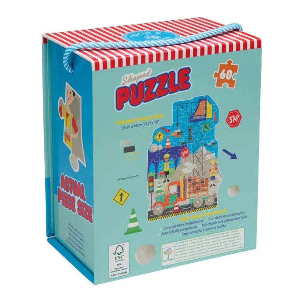 Puzzle Na Budowie Floss & Rock – 60 elementów – zdjęcie 3