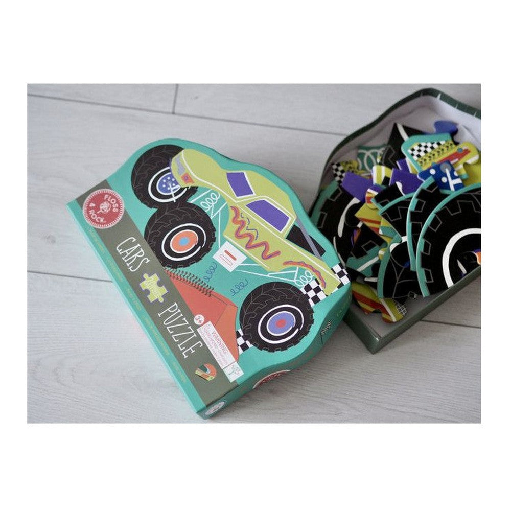 Puzzle Samochody Floss & Rock – 20 elementów – zdjęcie 4