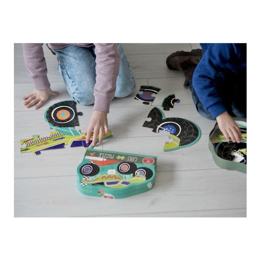 Puzzle Samochody Floss & Rock – 20 elementów – zdjęcie 5