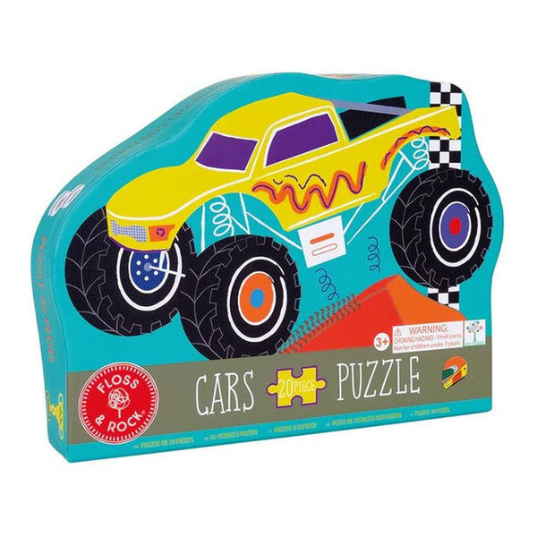 Puzzle Samochody Floss & Rock – 20 elementów