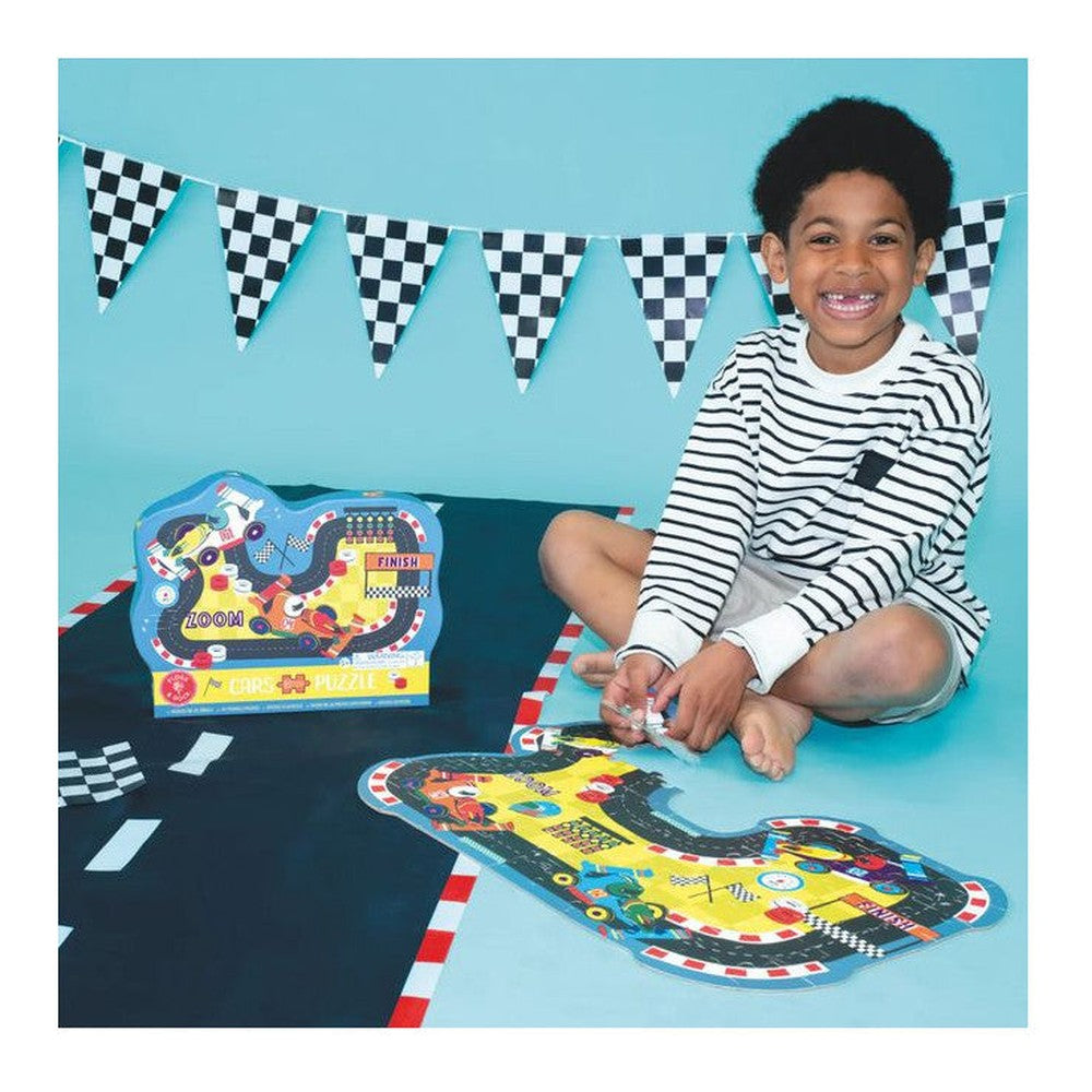 Puzzle Samochody Floss & Rock – 80 elementów w kształcie toru – zdjęcie 3