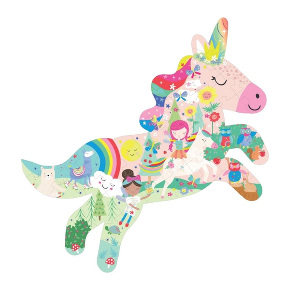 Puzzle Tęczowe Wróżki Floss & Rock – 40 elementów – zdjęcie 2