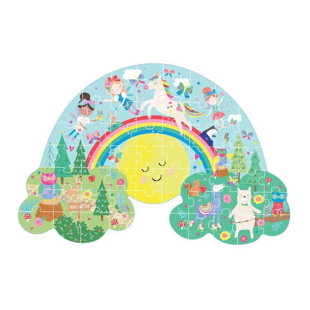 Puzzle Tęczowe Wróżki Floss & Rock – 60 elementów – zdjęcie 2