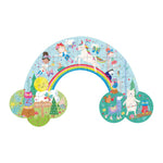 Puzzle Tęczowe Wróżki Floss & Rock – w kształcie tęczy, 80 elementów – zdjęcie 2