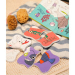 Puzzle wodne zmieniające kolory Floss & Rock – Ocean, 16 elementów – zdjęcie 4