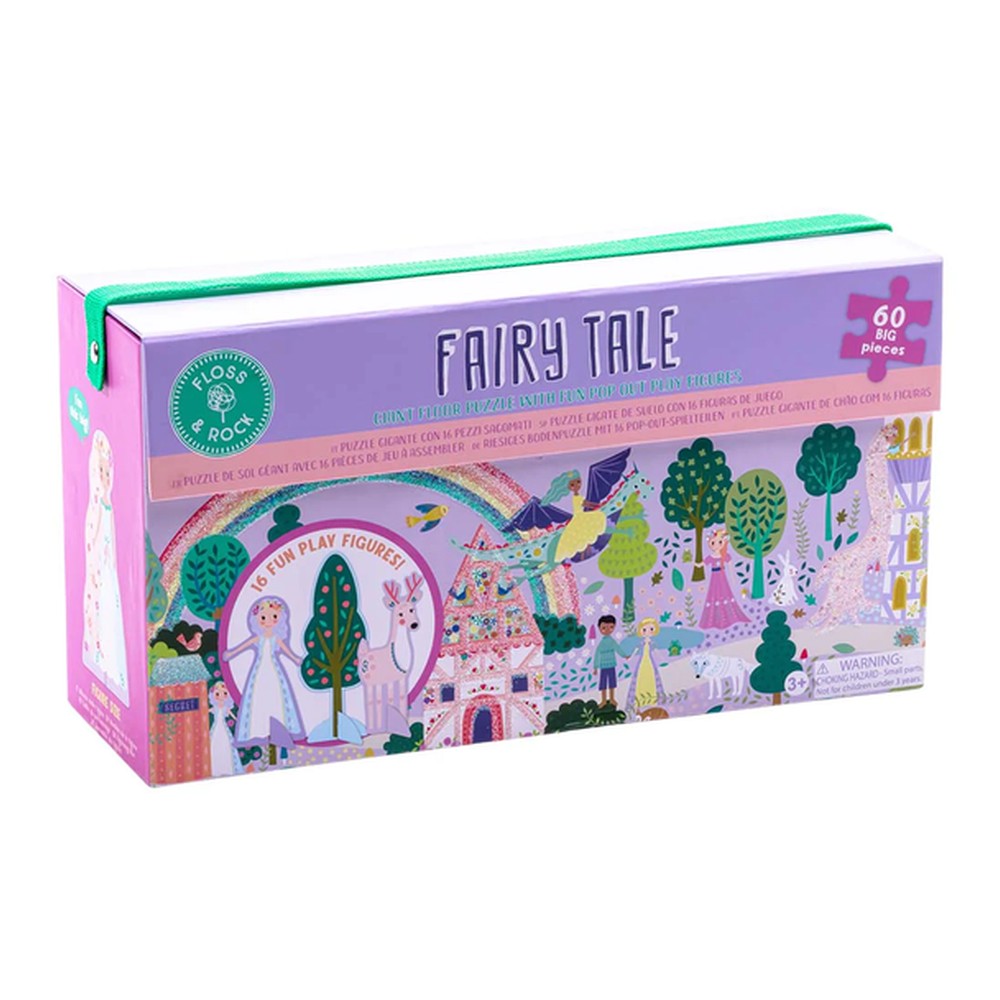 Puzzle z figurkami Bajkowy Świat Floss & Rock – 60 elementów