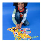 Puzzle Zwierzaki Floss & Rock – pies Supermen, 40 elementów – zdjęcie 3