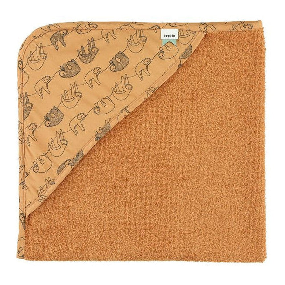 Ręcznik kąpielowy z kapturem Silly Sloth Trixie – 75 × 75 cm