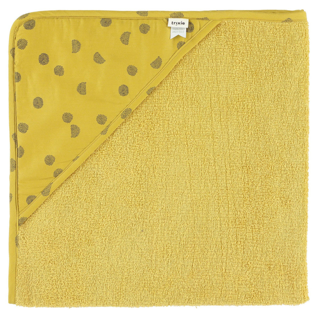 Ręcznik kąpielowy z kapturem Sunny Spots Trixie – 75 × 75 cm