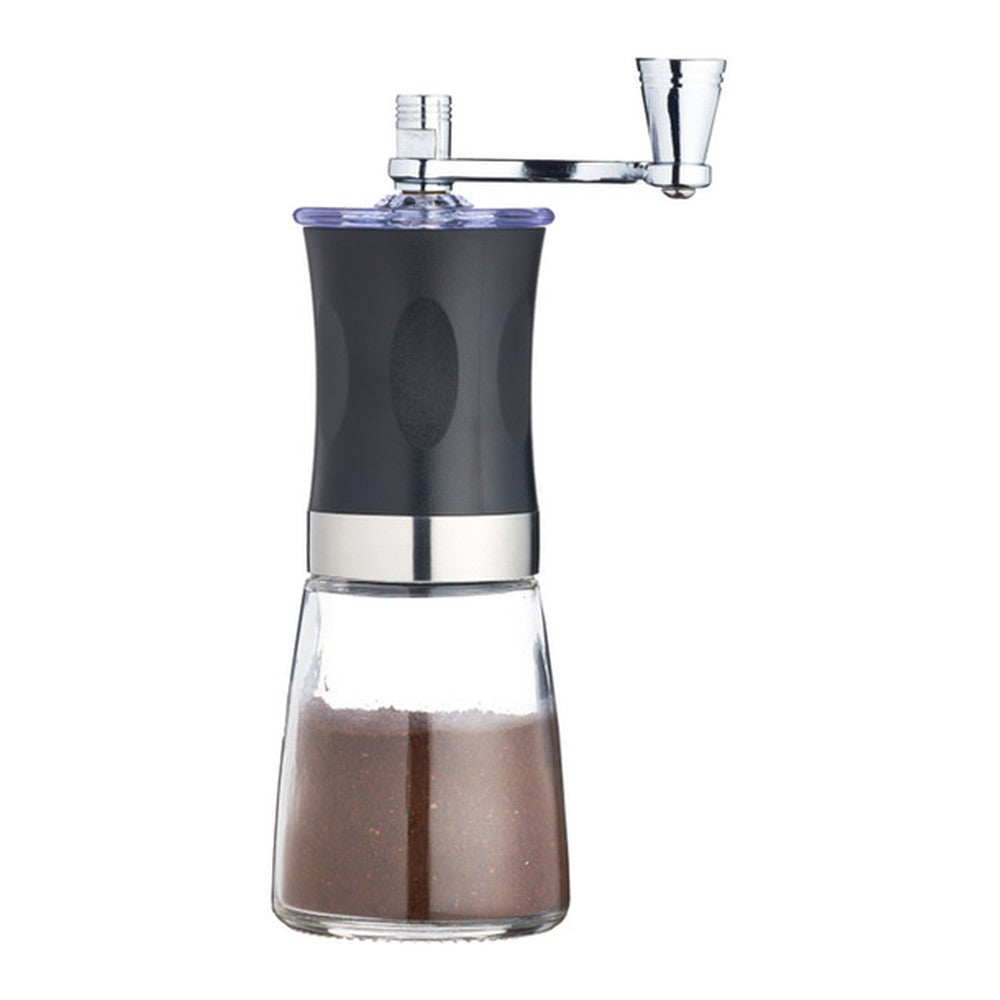 Ręczny młynek do kawy La Cafetière – szkło i stal nierdzewna