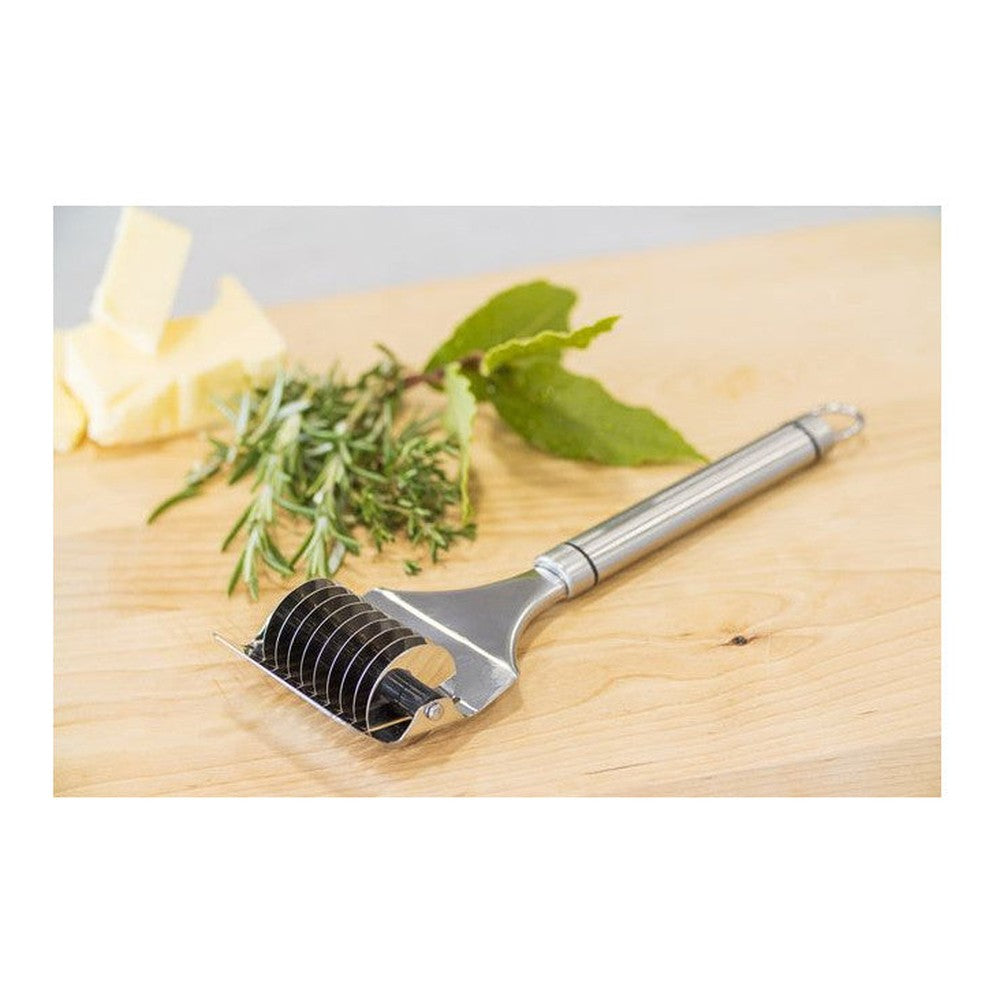 Rozdrabniacz do ziół z owalnym uchwytem Kitchen Craft – stal nierdzewna – zdjęcie 3