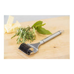Rozdrabniacz do ziół z owalnym uchwytem Kitchen Craft – stal nierdzewna – zdjęcie 3
