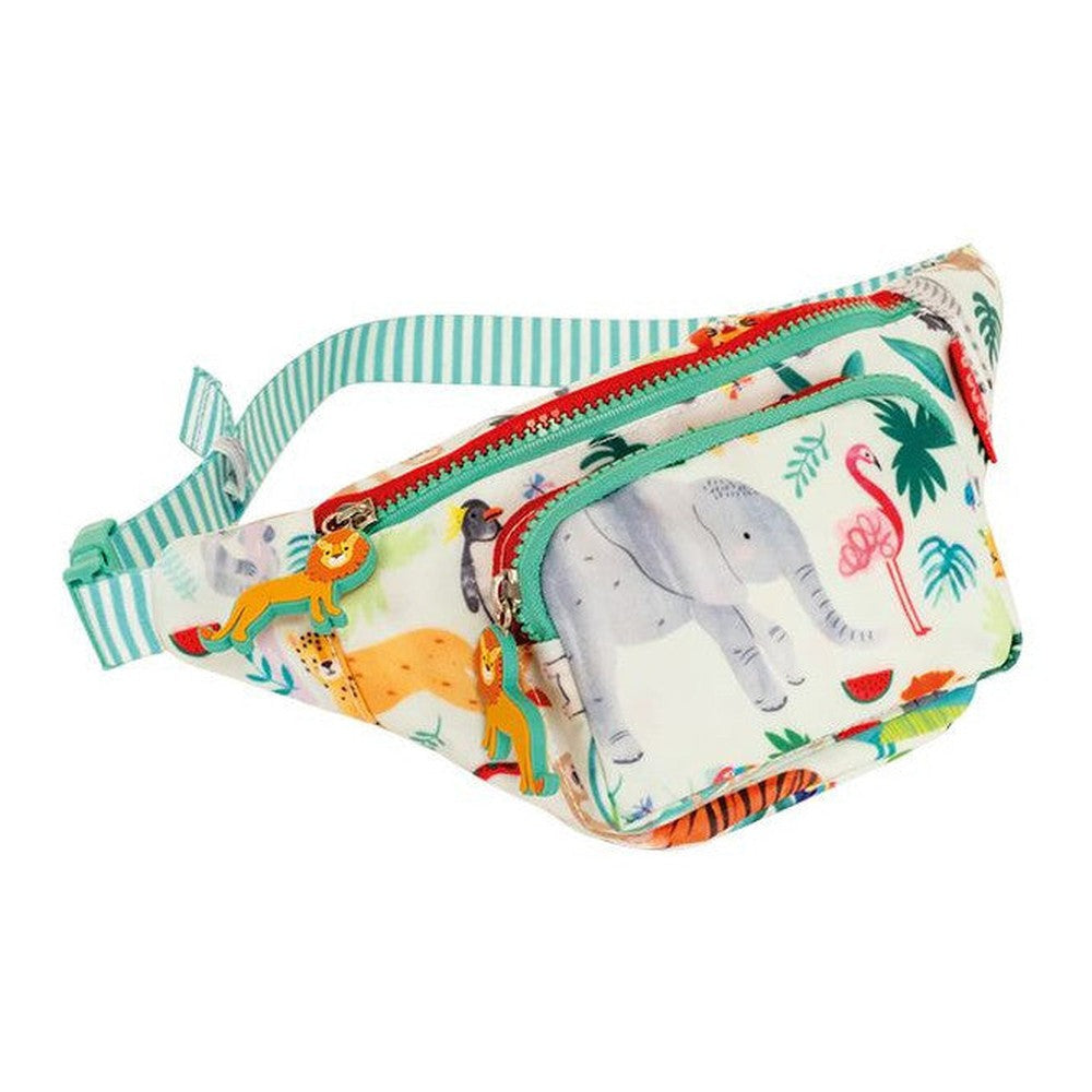 Saszetka-nerka dla dzieci Dżungla Floss & Rock – 29 × 13 cm