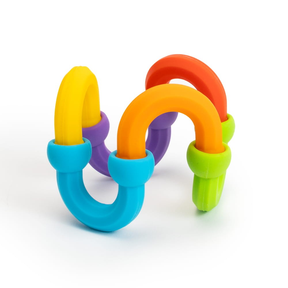Silikonowe ogniwa Fat Brain Toy Co. – Plip Links, 20 szt. – zdjęcie 2